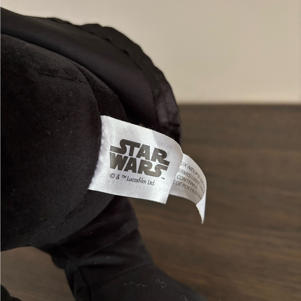 Black Darth Vader Stuffed Animal Toy - Picture 3 of 6